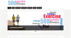 Desktop Screenshot of 500caloriefitness.com